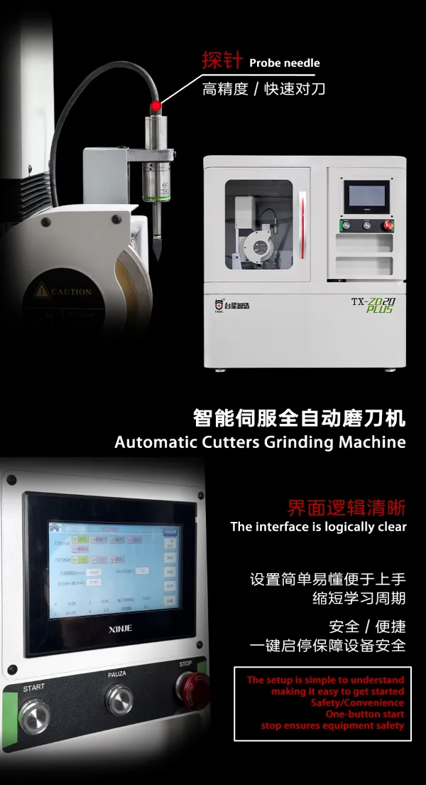 Multifunctional Automatic Cutters Grinding Machine